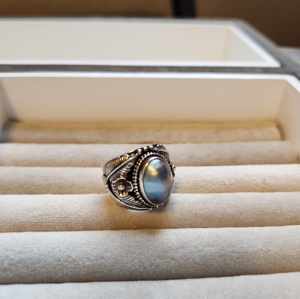 Solid silver ring - Picture 10 of 12
